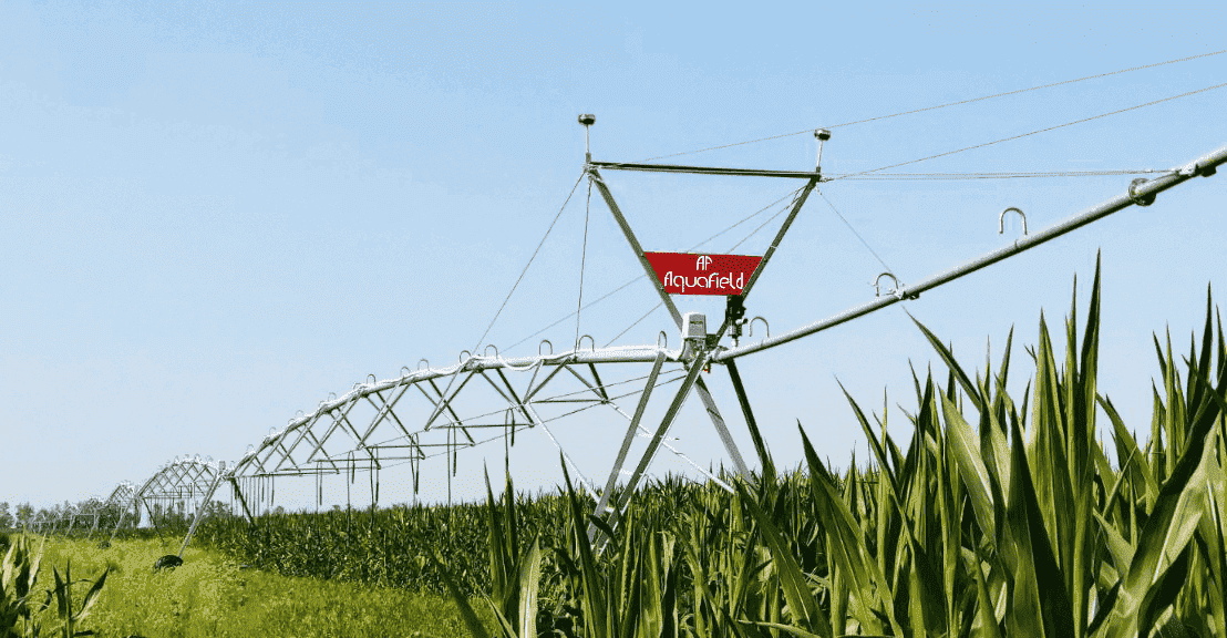 Дождевальная машина AquaField, 420 м